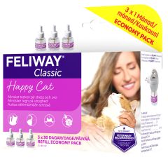 Feliway Classic liuos vaihtopullo 3x48 ml